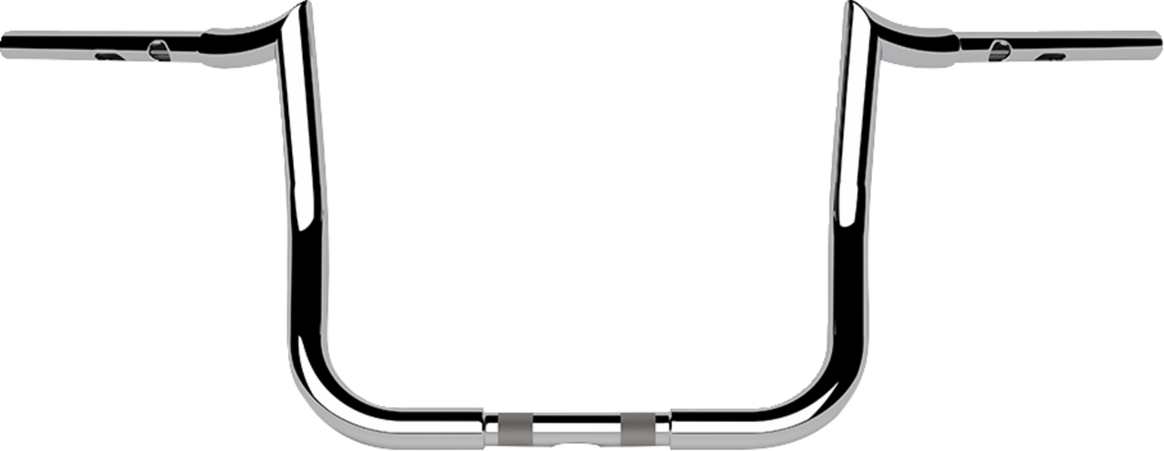 LA Choppers Handlebar - Prime Ape - 10" - Chrome (#LA-7371-10)