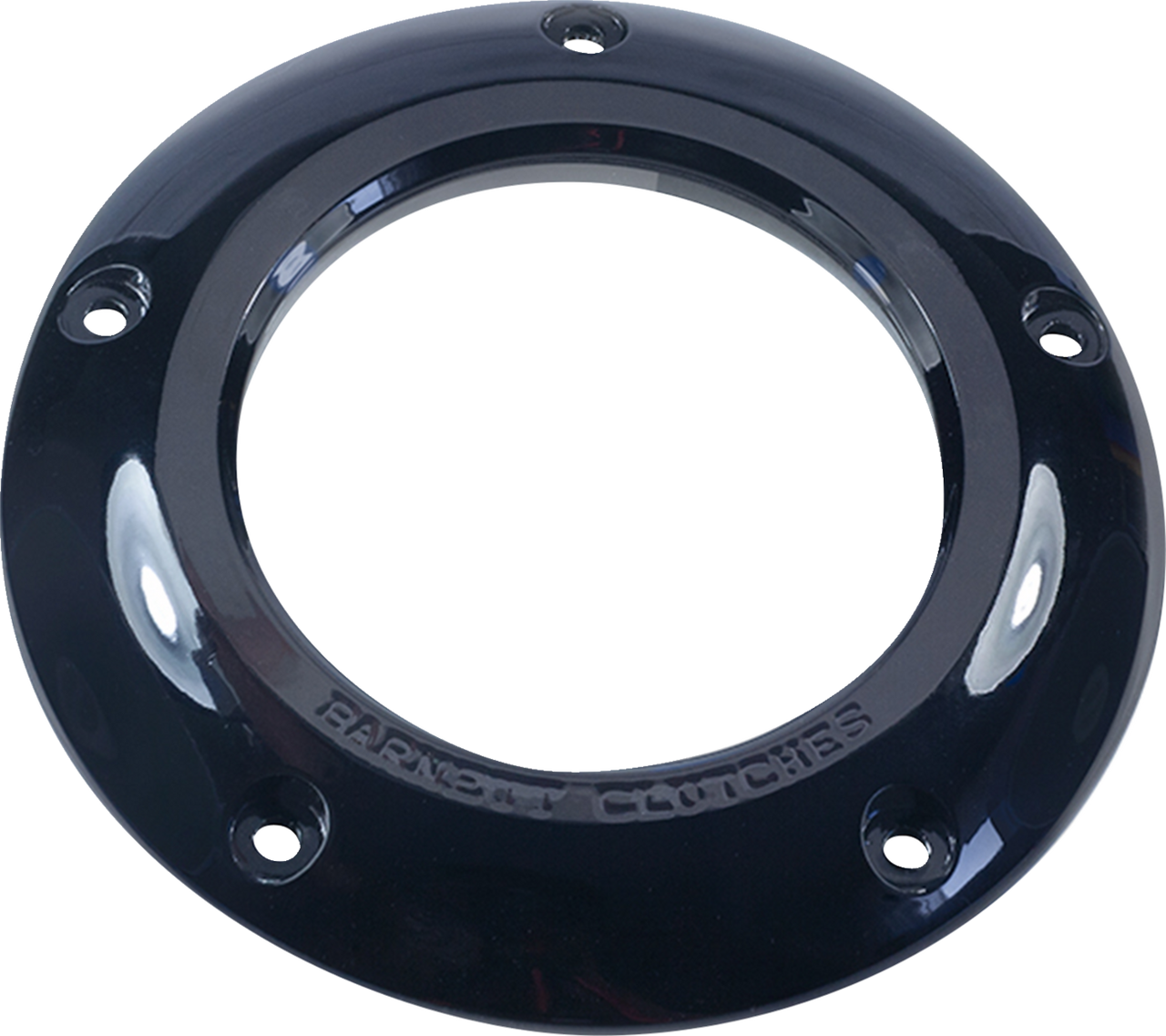 Barnett #343-30-44018 - Derby Cover - Clear Black - M8 Softail