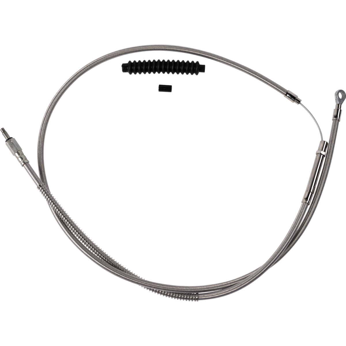 Barnett #10230100678 - High-Efficiency Stainless Steel Clutch Cable for Harley-Davidson - +8" - '21-'24 FL