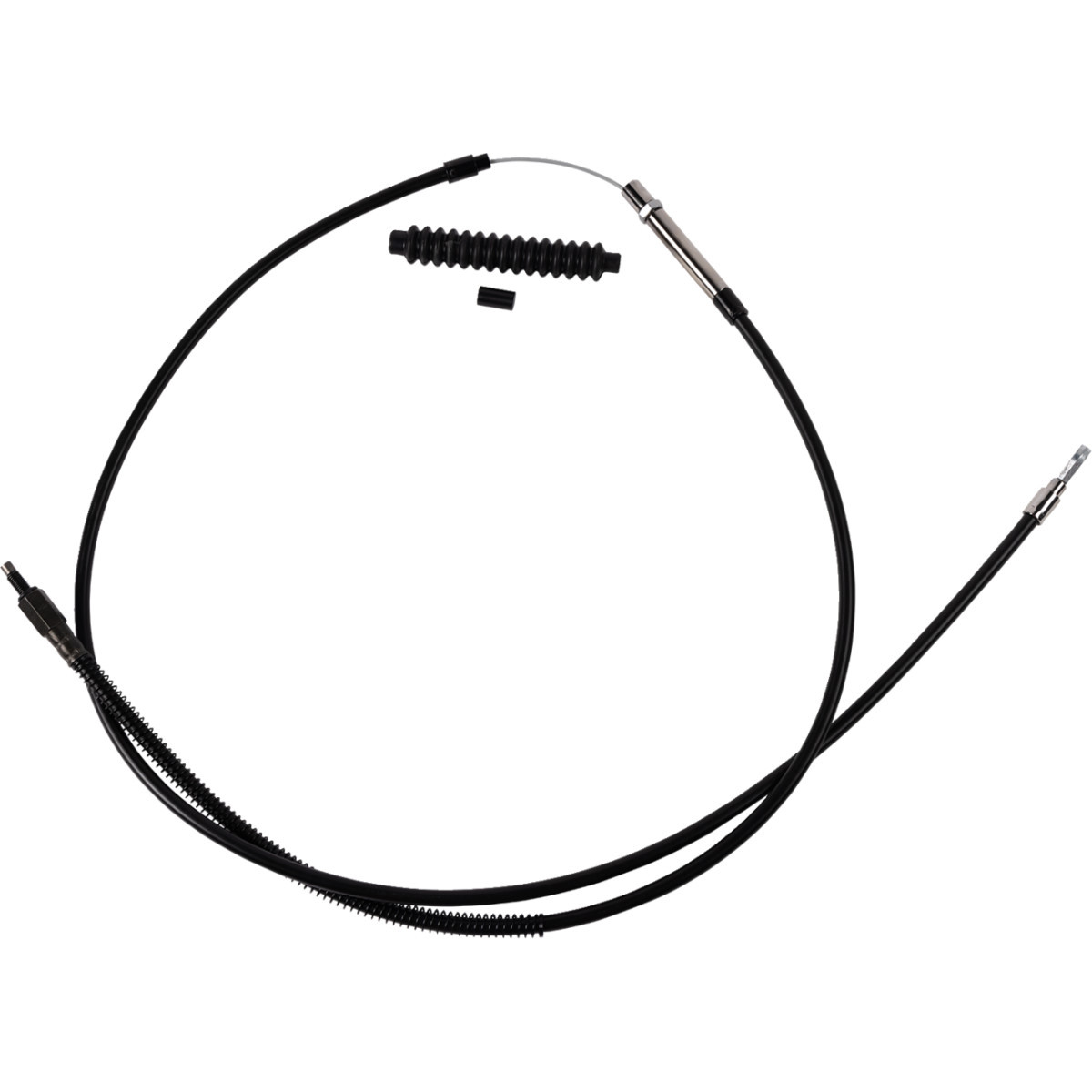 Barnett #10130100628 - High-Efficiency Black Vinyl Clutch Cable - +8" Size