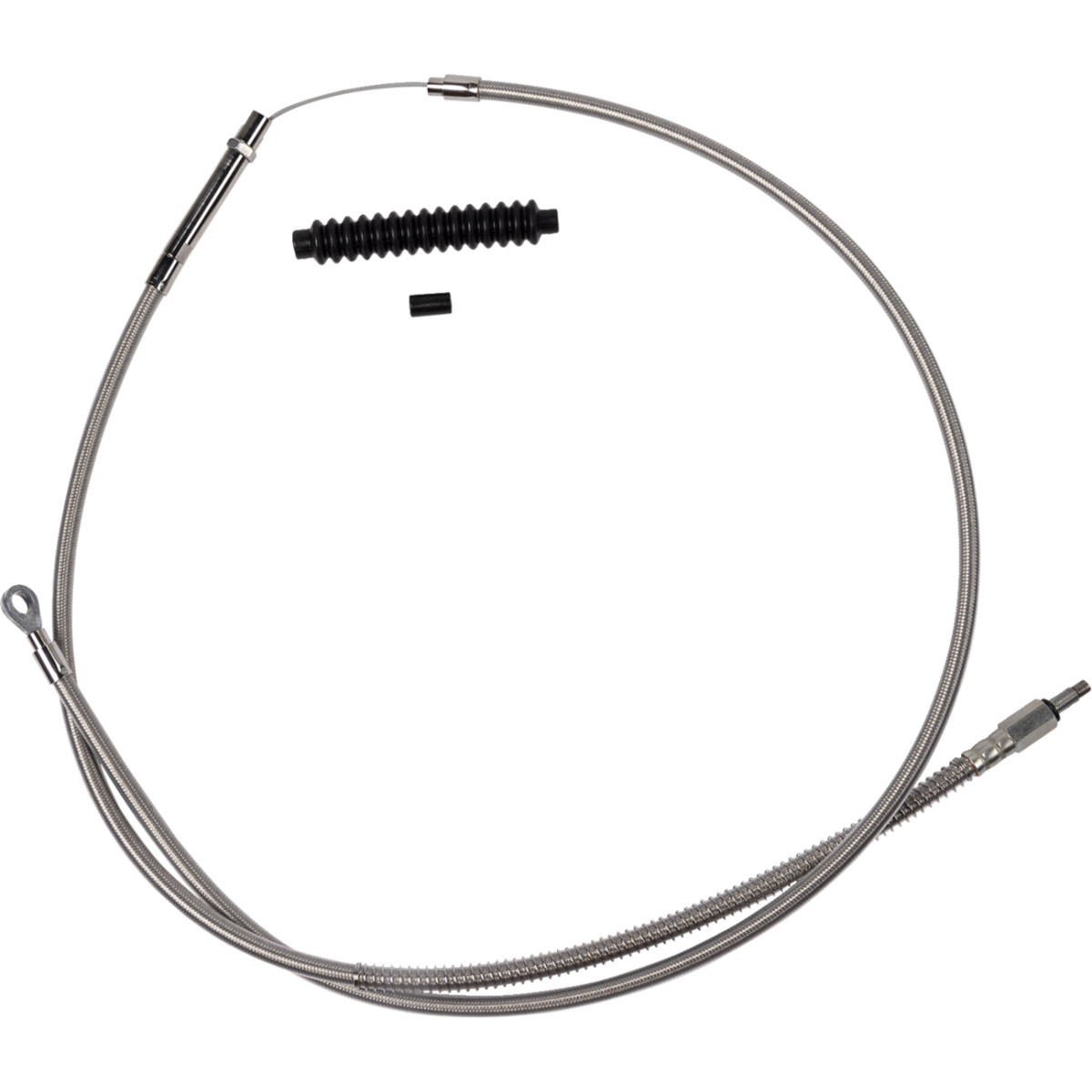 Barnett #10230100626 - High-Efficiency Stainless Steel Clutch Cable for Harley-Davidson - +6" - '18-'23 Softail