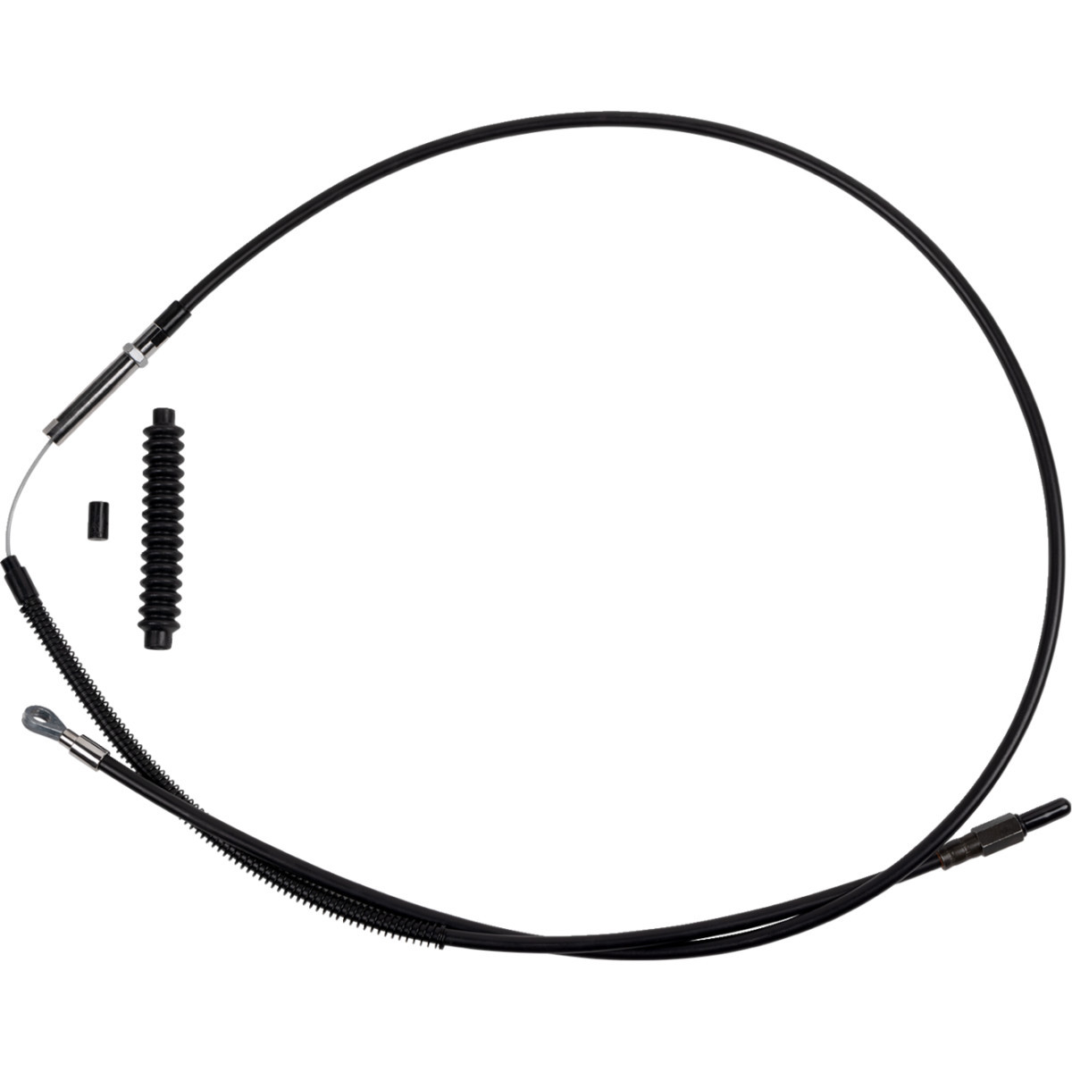 Barnett #10130100688 - High-Efficiency Black Vinyl Clutch Cable - +8" Size