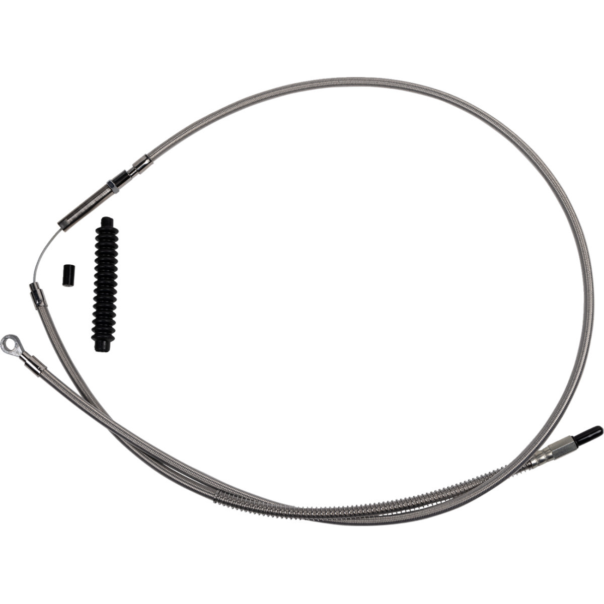 Barnett #10230100686 - High-Efficiency Stainless Steel Clutch Cable for Harley-Davidson - +6" - '21-'24 FL