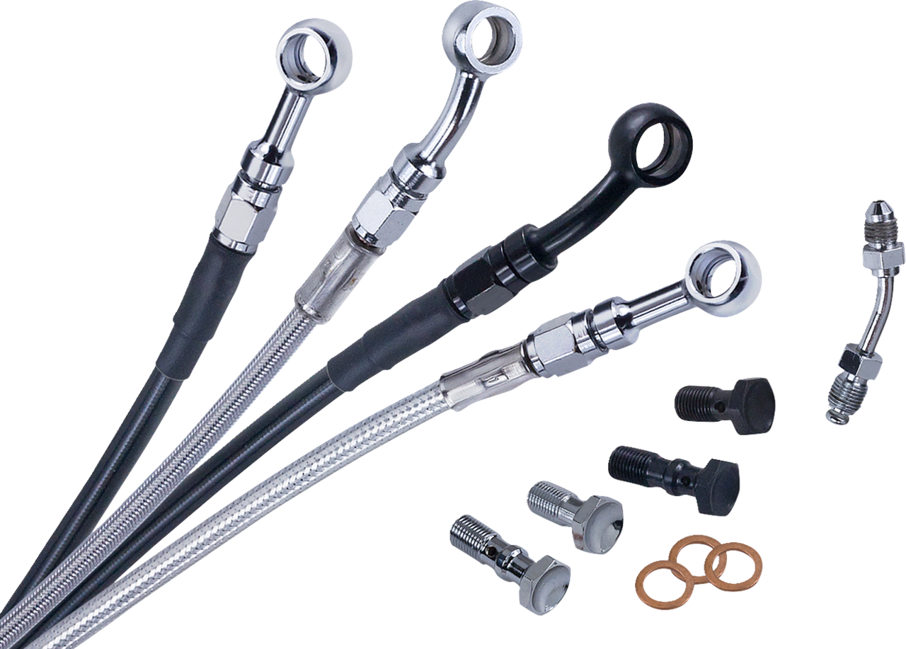 Barnett #252-30-51134 - Brake Line - Upper - Stainless Steel