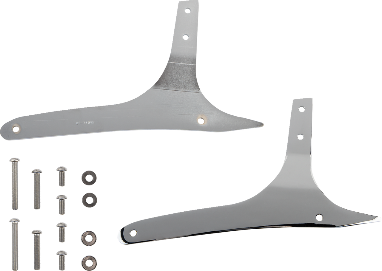 Cobra #02-7725 - Sissy Bar - Tall - Chrome - 950 V-Star