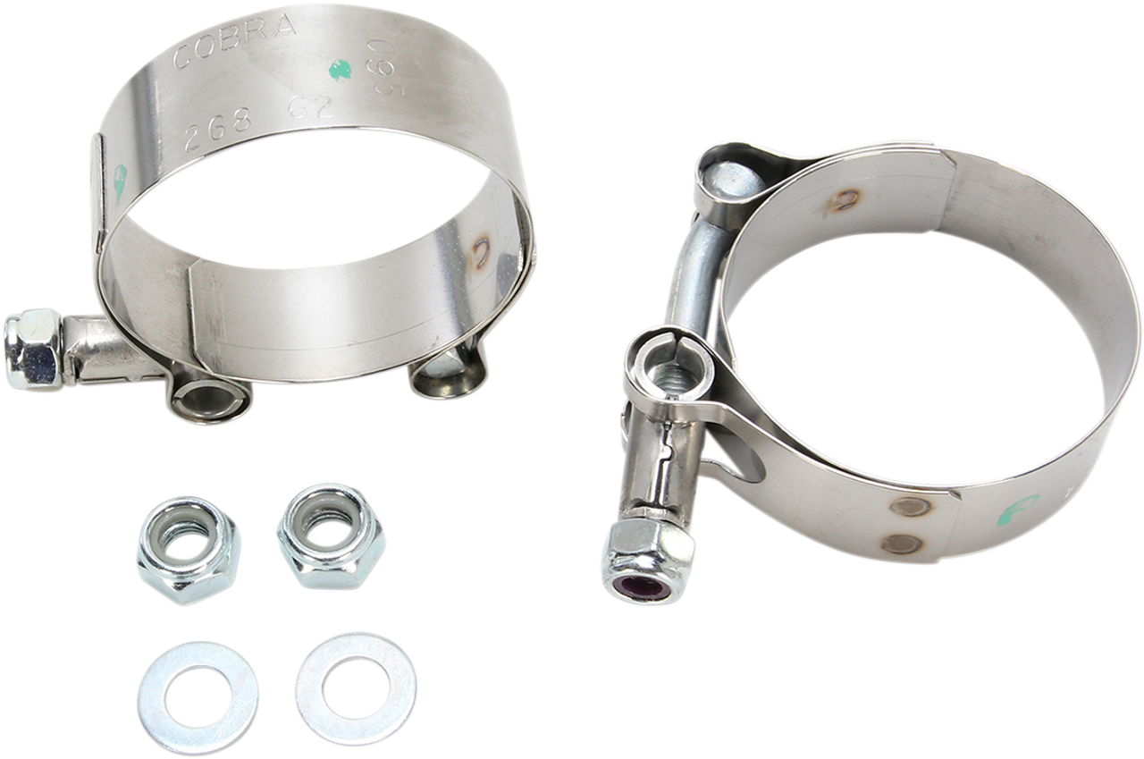 Cobra #1216 - Scalloped Mufflers - Long - GL1800/F6B