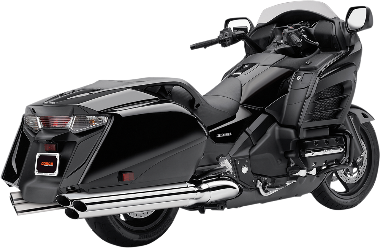 Cobra #1217 - 6-6 Mufflers - Chrome