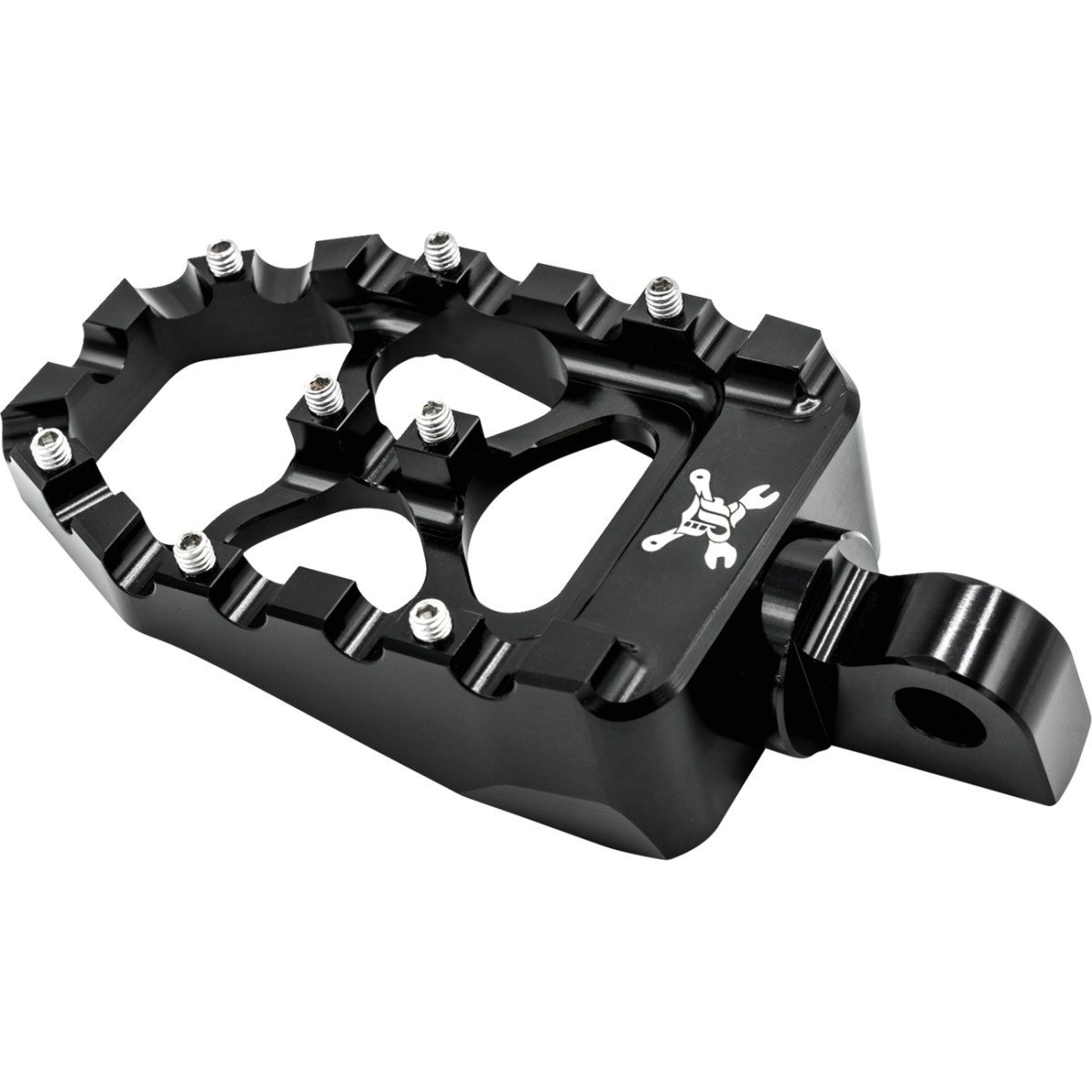 Burly Brand #B13-1015B - MX Evolution Driver Pegs - Black - Sportster/Dyna