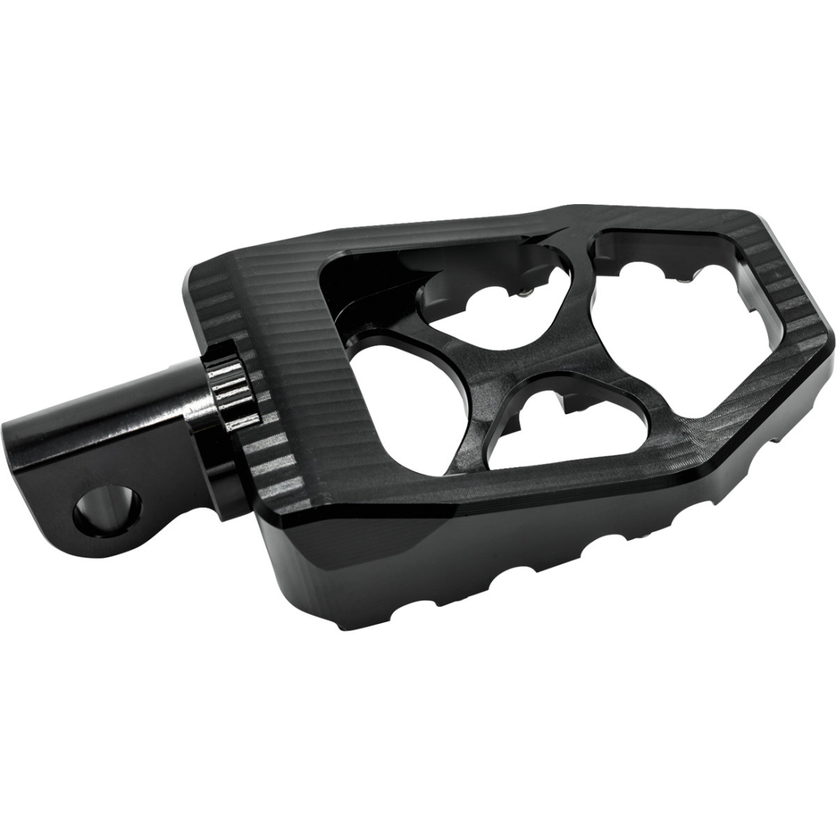 Burly Brand #B13-1015B - MX Evolution Driver Pegs - Black - Sportster/Dyna