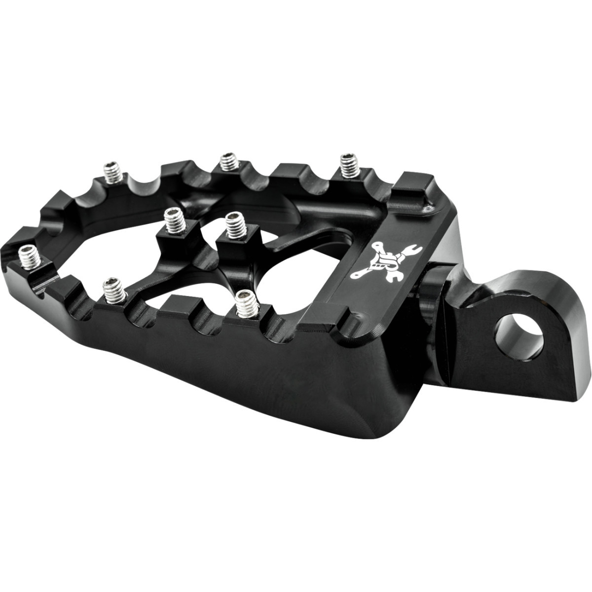 Burly Brand #B13-1015B - MX Evolution Driver Pegs - Black - Sportster/Dyna