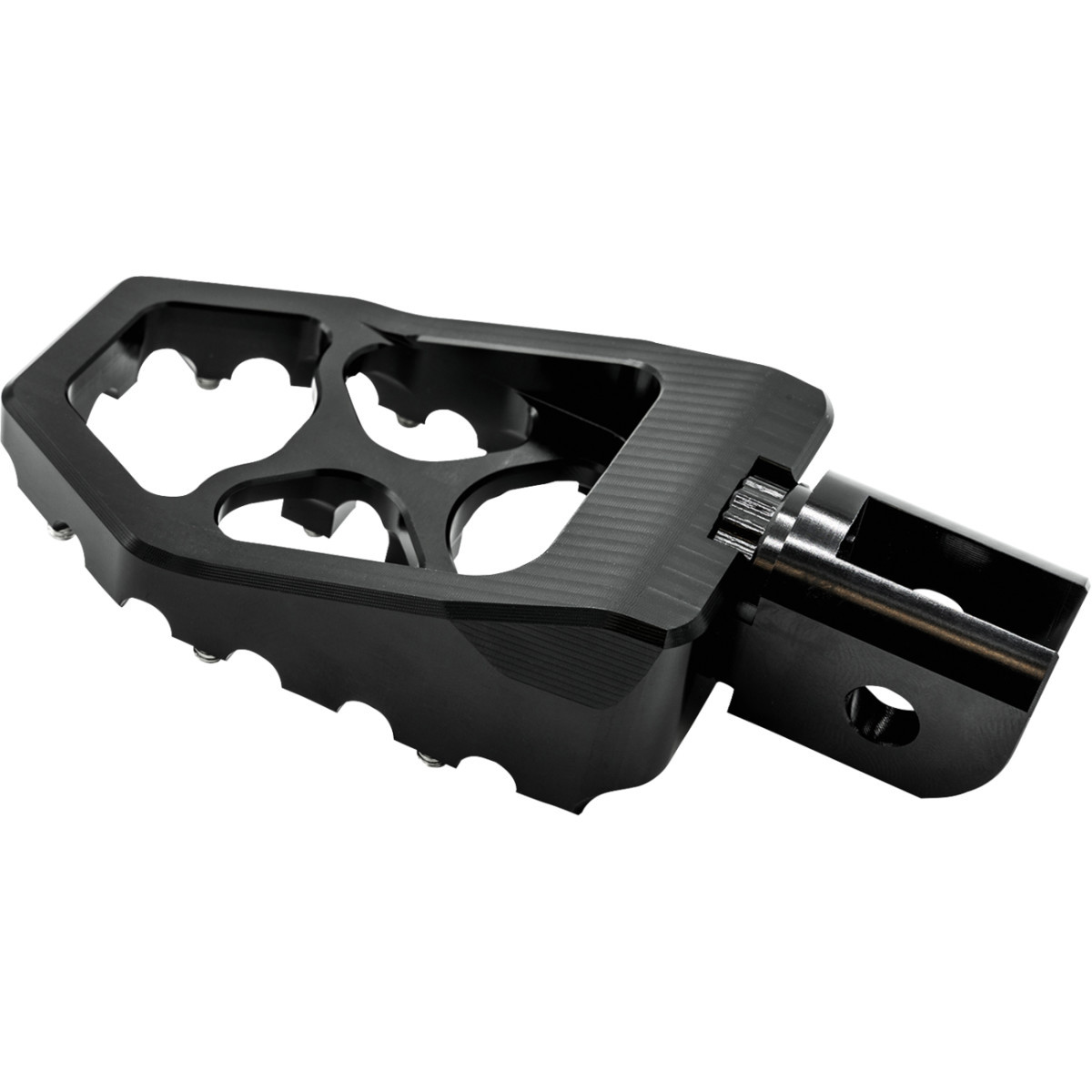 Burly Brand #B13-1016B - MX Evolution Driver Pegs - Black - Softail