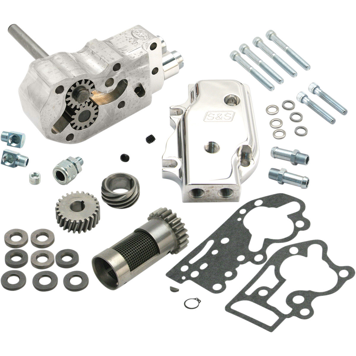 S&S Cycle #31-6296 - Oil Pump with Gears - Standard Cover - '92-'99 Big Twin