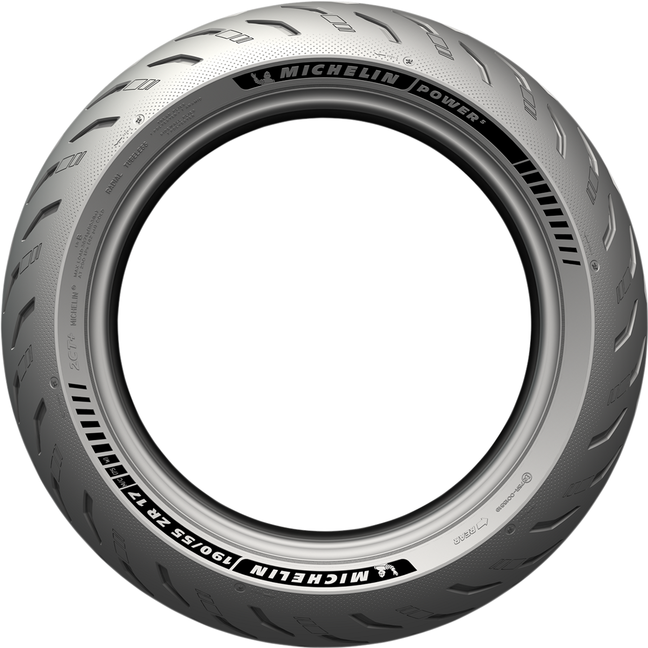 Tire - Power 5 - 180/55ZR17 - (73W)