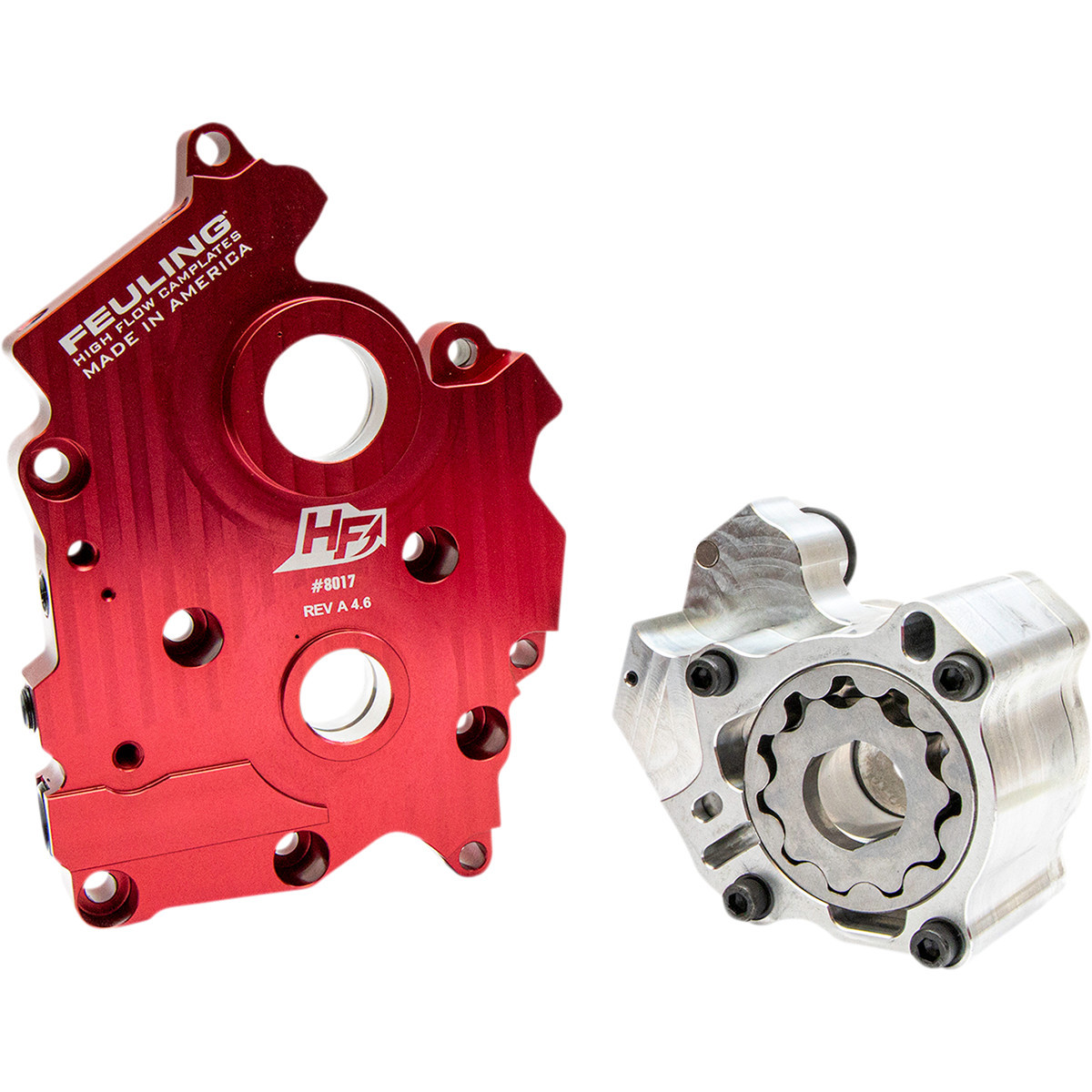 Feuling Parts #7198 - Oil Pump with Cam Plate - HP+® - Water Cooled - M8