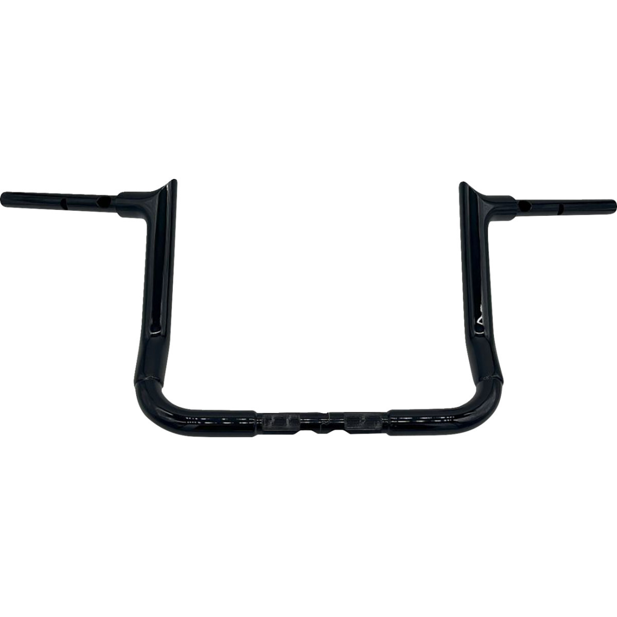 FAT Baggers INC. #845012-B - 1-1/2" EZ Install Pointed Top Handlebar - 12" - Black