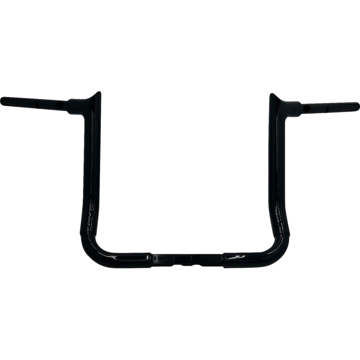 FAT Baggers INC. #845014-B - 1-1/2" EZ Install Pointed Top Handlebar - 14" - Black