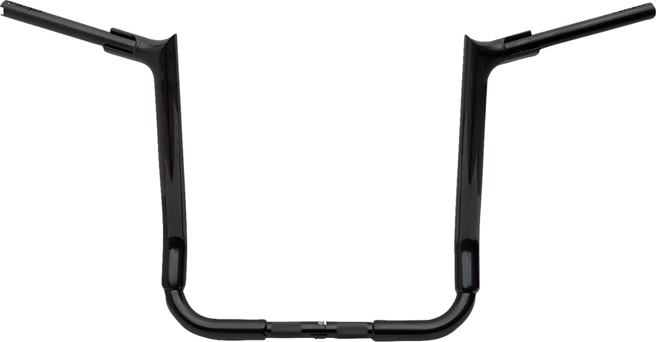 Fat Baggers Inc. 845016-B - 1-1/2" EZ Install Pointed Top Handlebar - 16" - Black