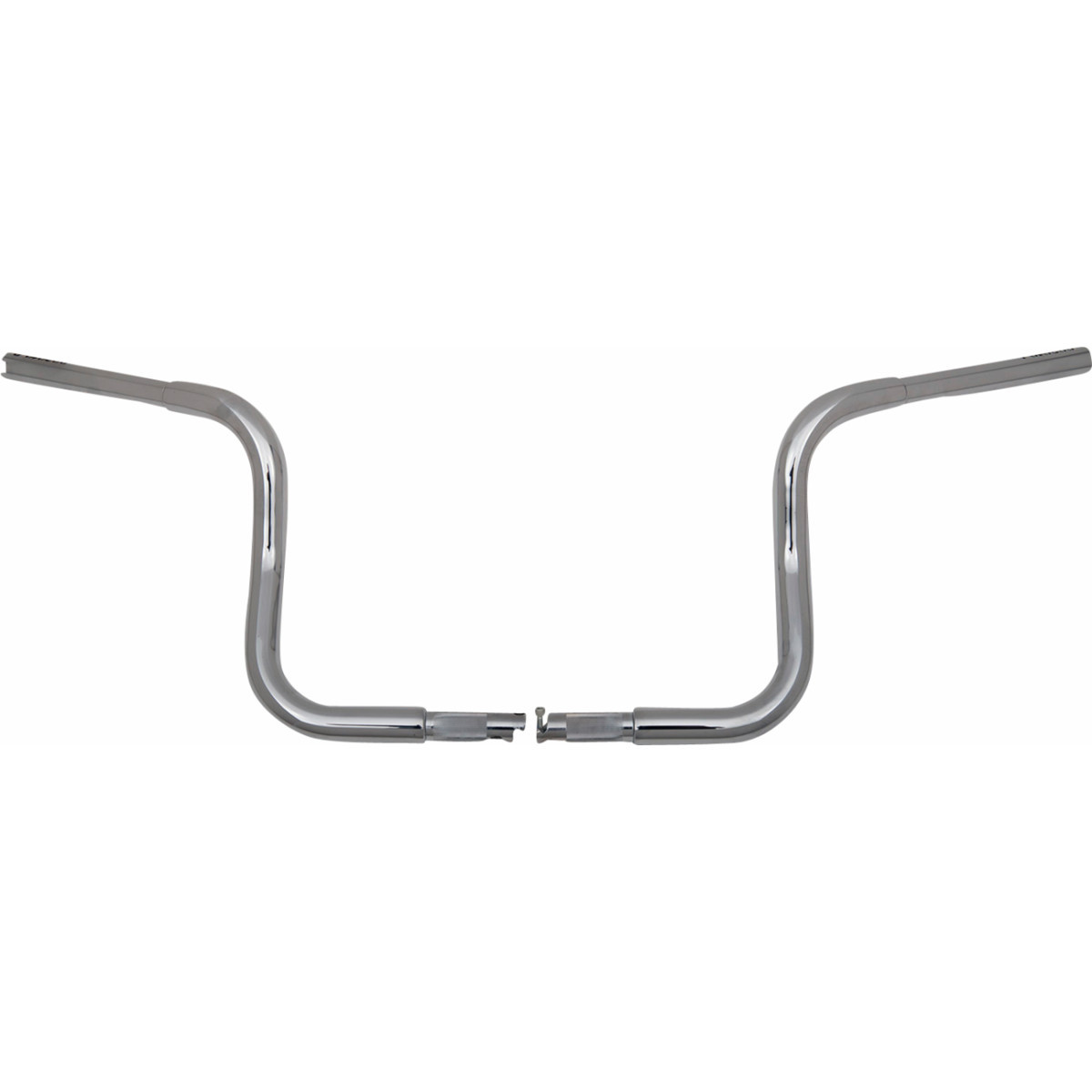 FAT Baggers INC. #943010 - 1-1/4" EZ Install Round Top Handlebar - 10" - Chrome