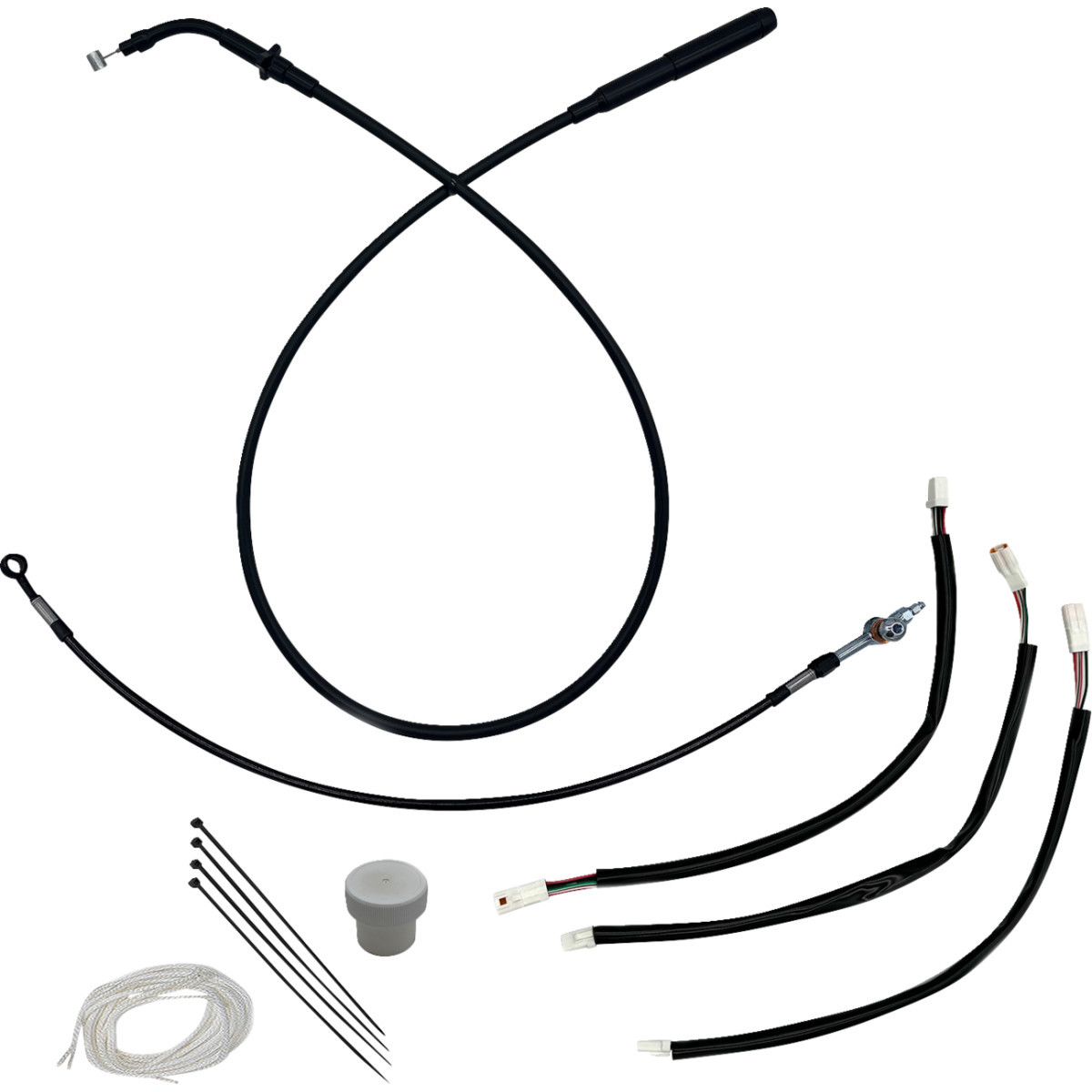 FAT Baggers INC. #149012-B - EZ Install Kit - +4" - FLHX/SE - Black