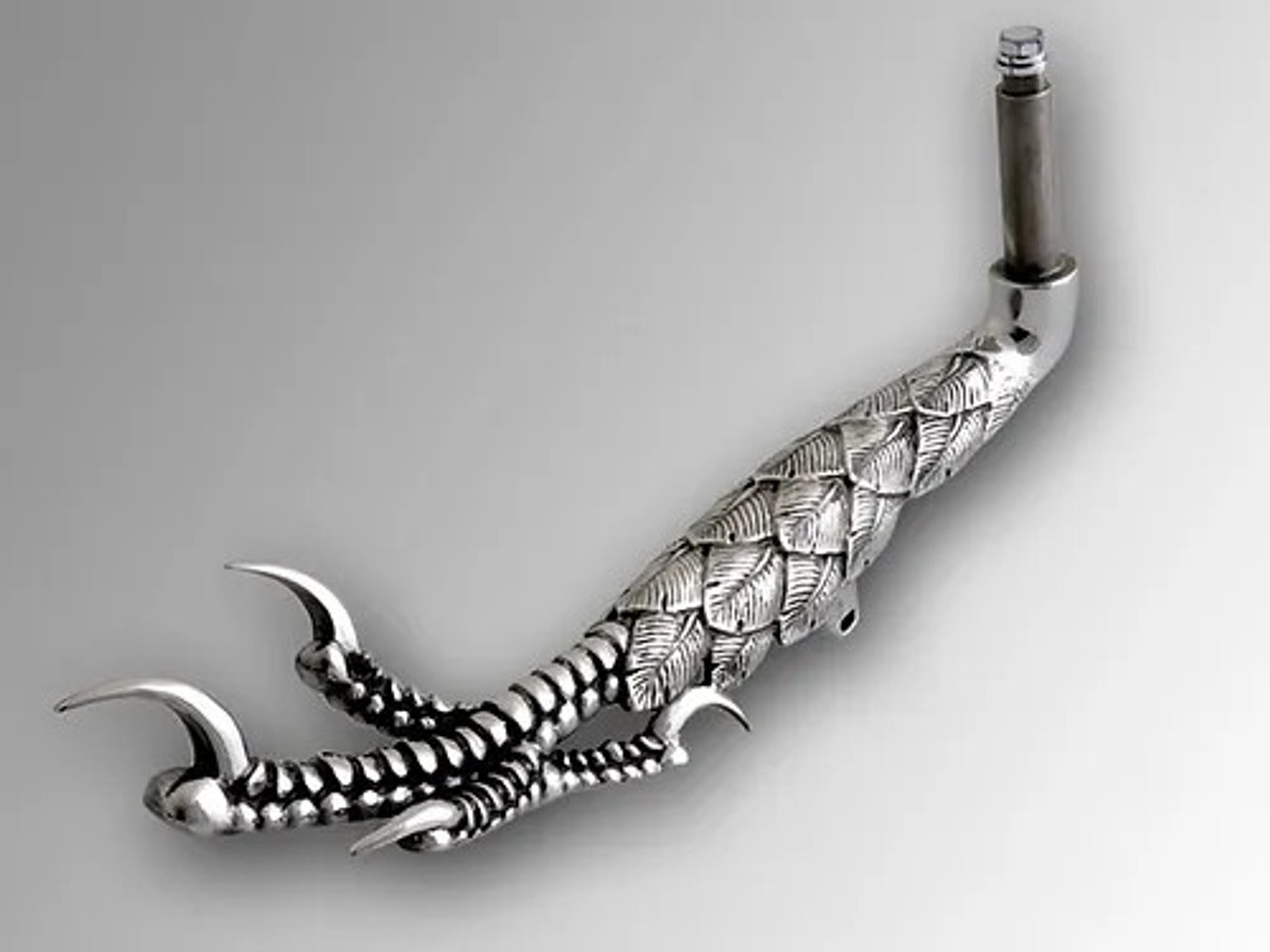 Image Motorcycle Talon Kickstand +1" Extended - Polished - 85-UP Touring