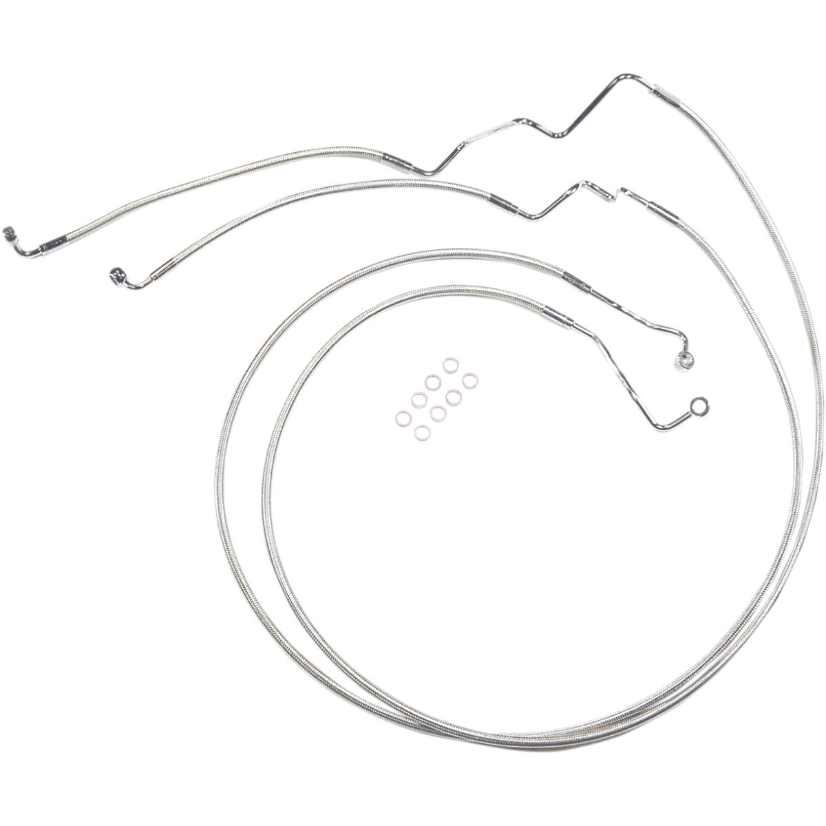 Magnum Shielding #AS37037 - Lower Brake Line - Sterling Chromite