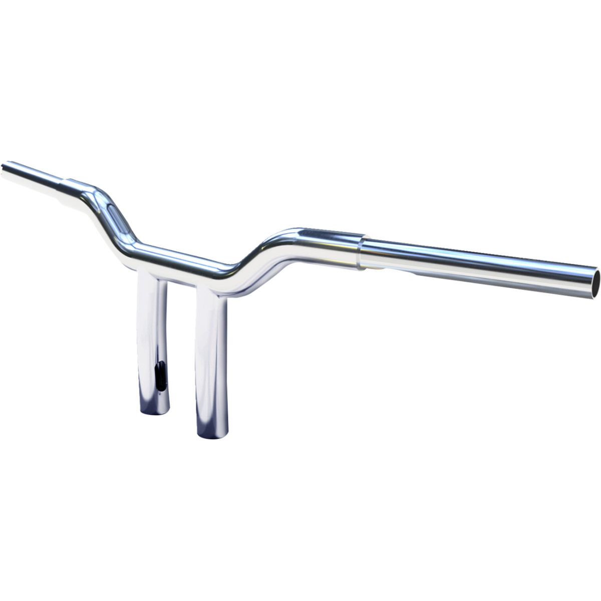 Magnum Shielding #3HB-1008 - Top Gun T-Bar Handlebar - 8" - Chrome