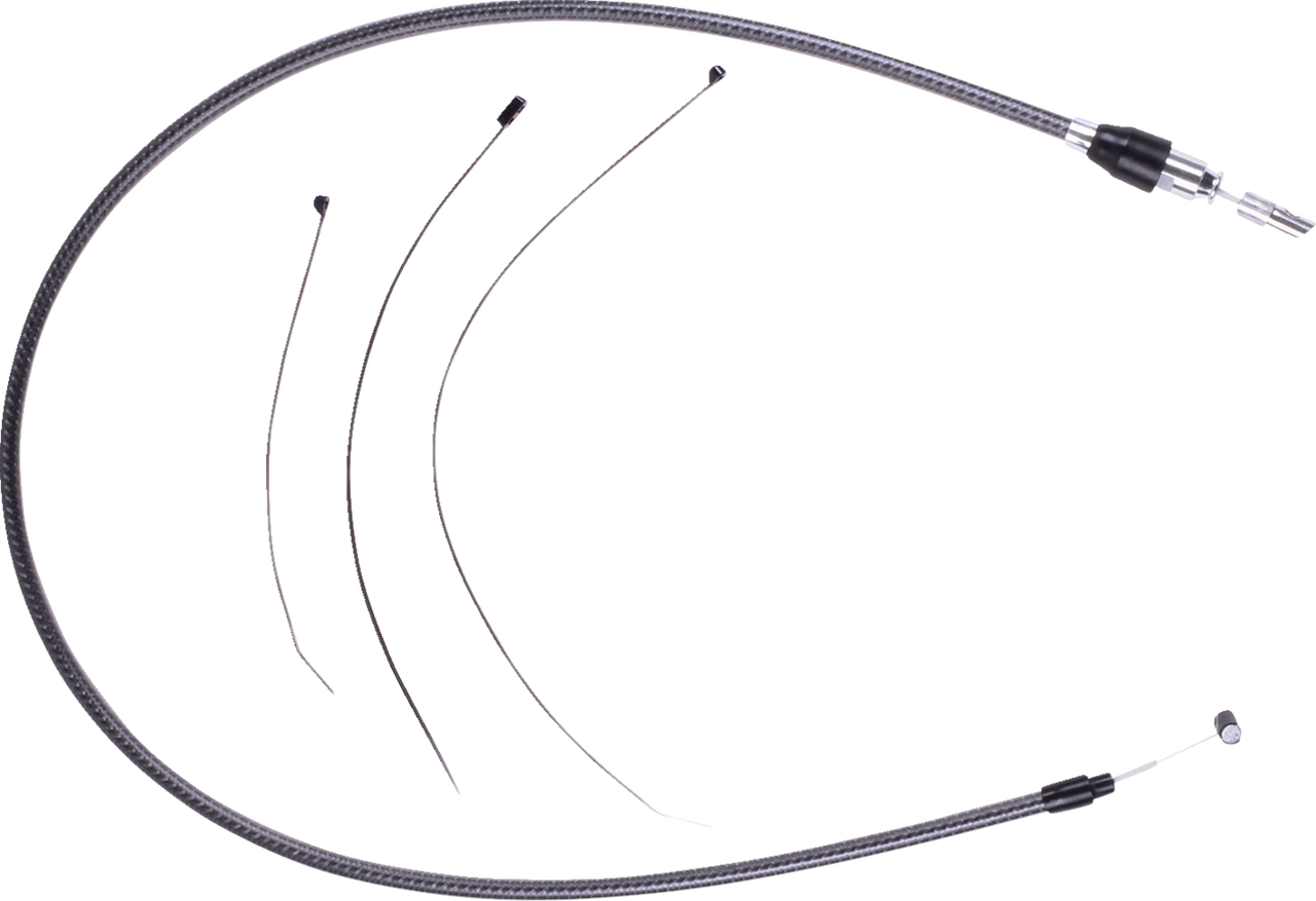 Magnum Shielding #72388HE - KARBONFIBR Quick Connect Upper Clutch Cable - 51"