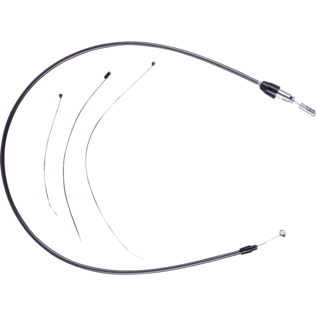 Magnum Shielding #423810HE - Black Pearl Quick Connect Upper Clutch Cable - 53"