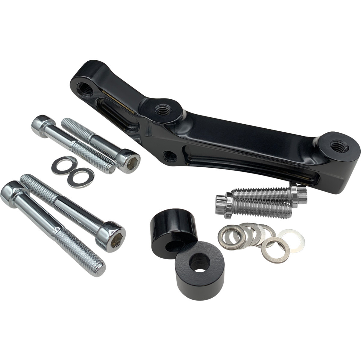Hawg Halters #FBRMAB-108 - Radial Caliper Mount Adapter Kit - Black