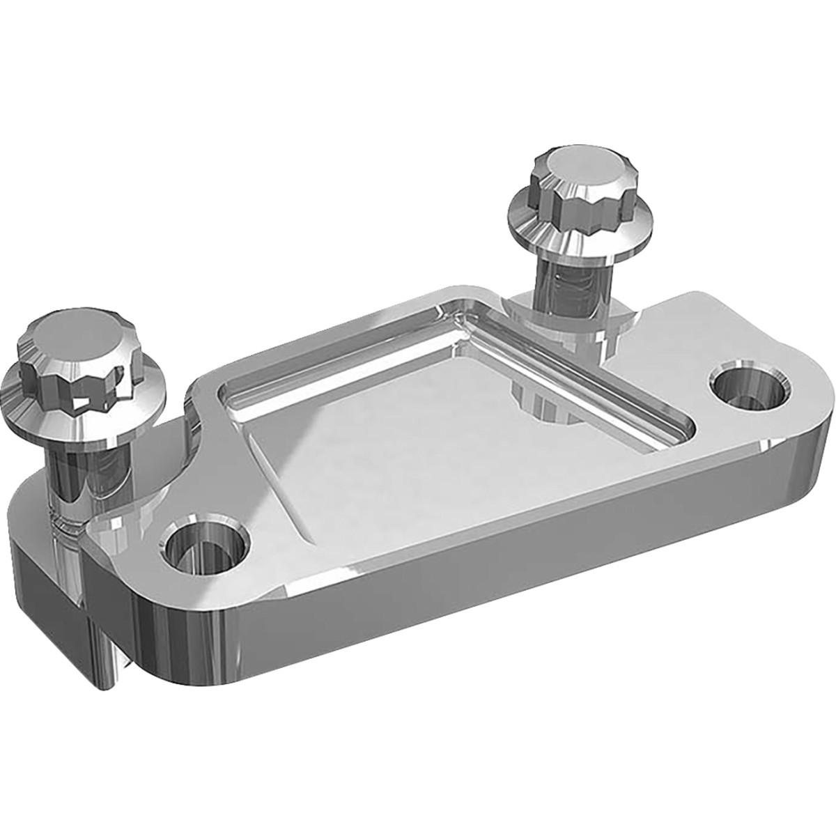 Hawg Halters #FBAXCC-13LH - Axial Caliper Mount Adapter Bracket - Chrome