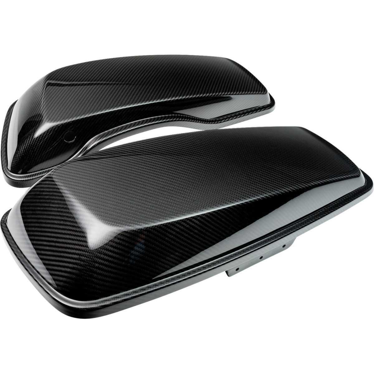 Slyfox #1020-SBLC-G - Saddlebag Lids - Carbon Gloss - FL '14-'23