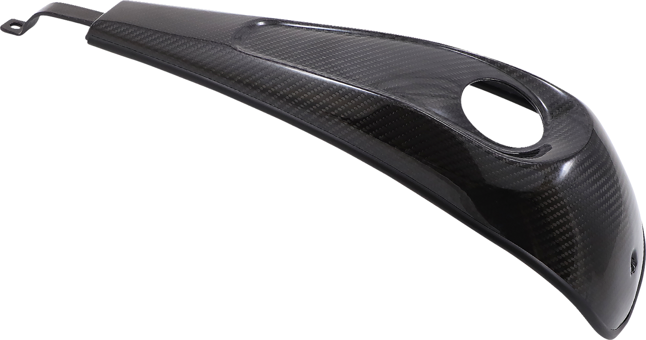 Slyfox #1028-TC2C - Dash Panel - With Center Hole - Gloss Black