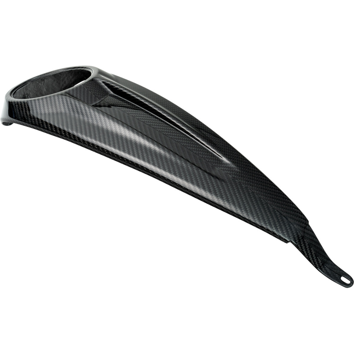 Slyfox #1029-TC1C - Dash Panel - With Hole - Gloss Black
