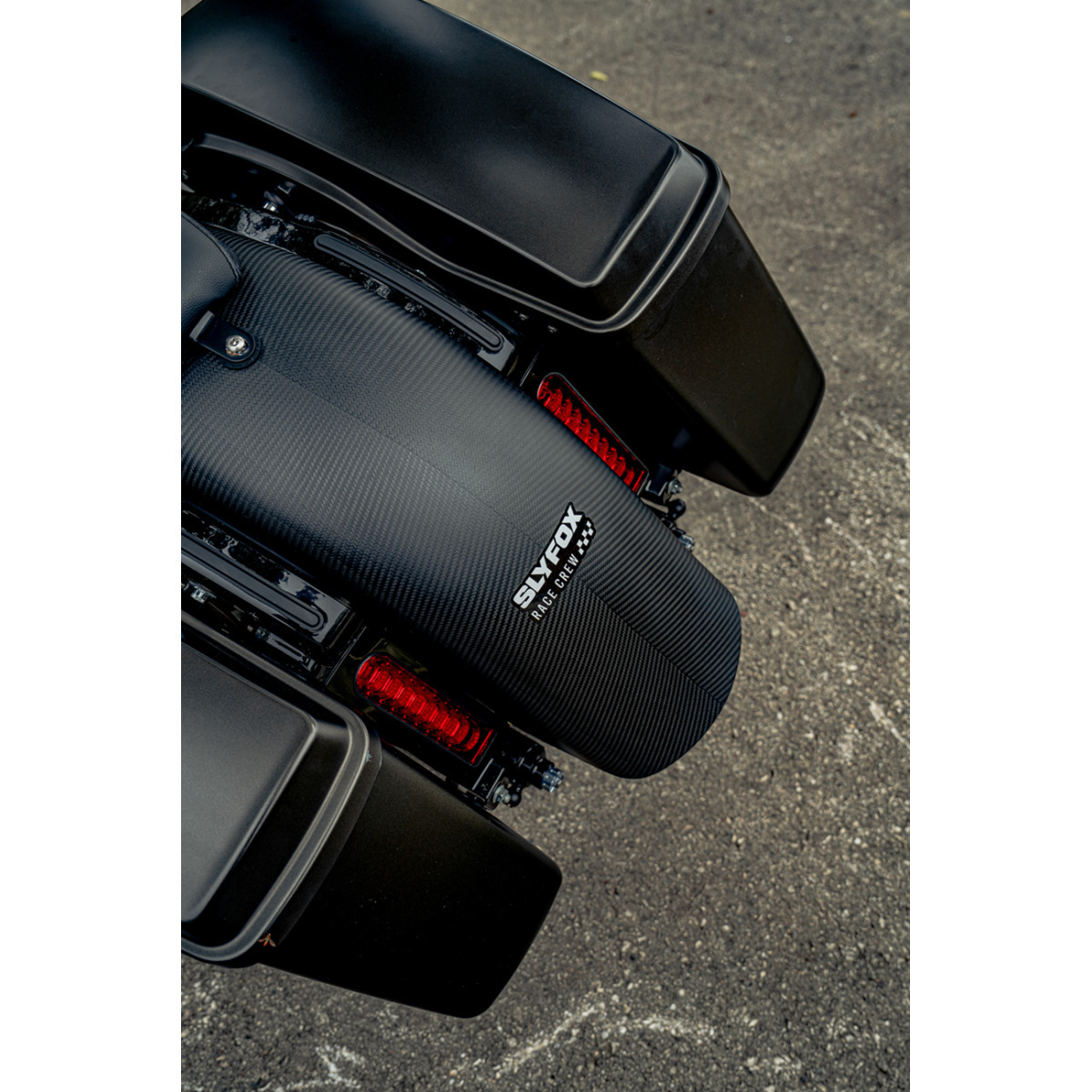 Slyfox #1027-RF4C-M - Fender - Rear - Matte Black