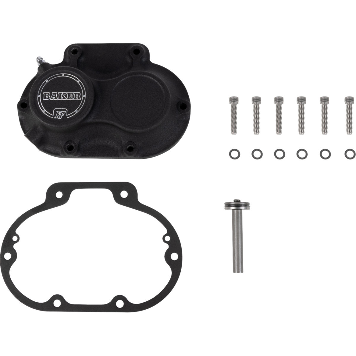Baker Drivetrain #DD7-10603-A - Transmission Side Cover Assembly - Function-Formed™ - Black