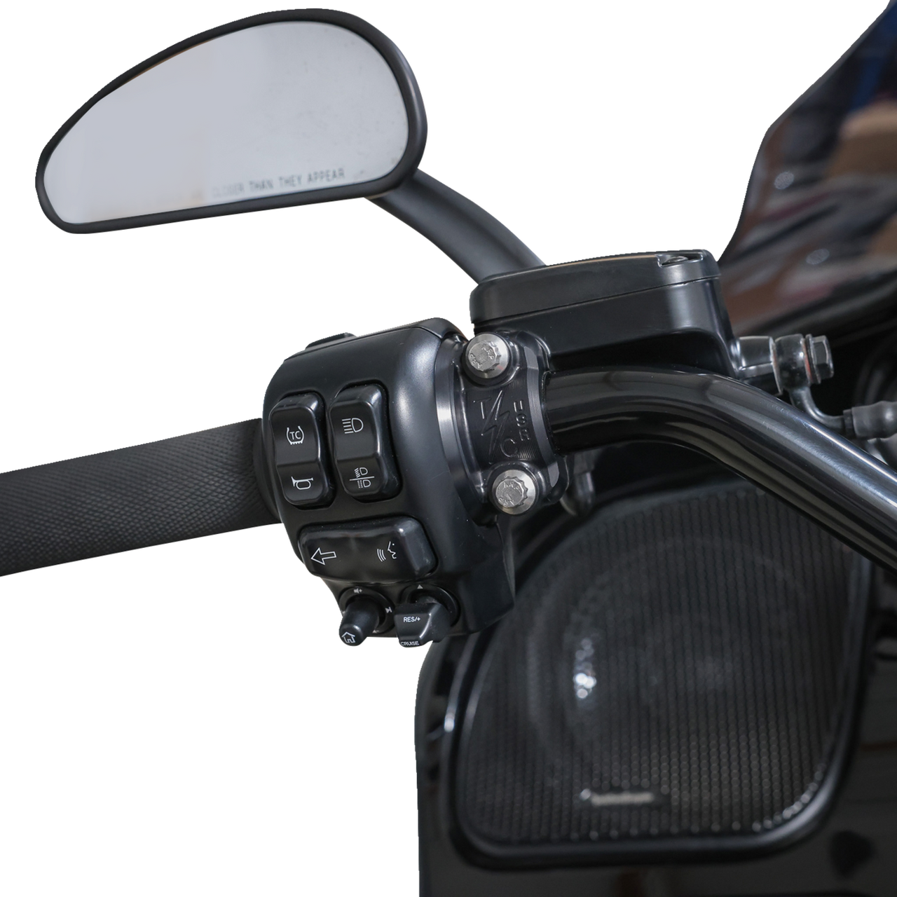 Thrashin #TSC-2803-1 - Speedway Perch Clamp - Black