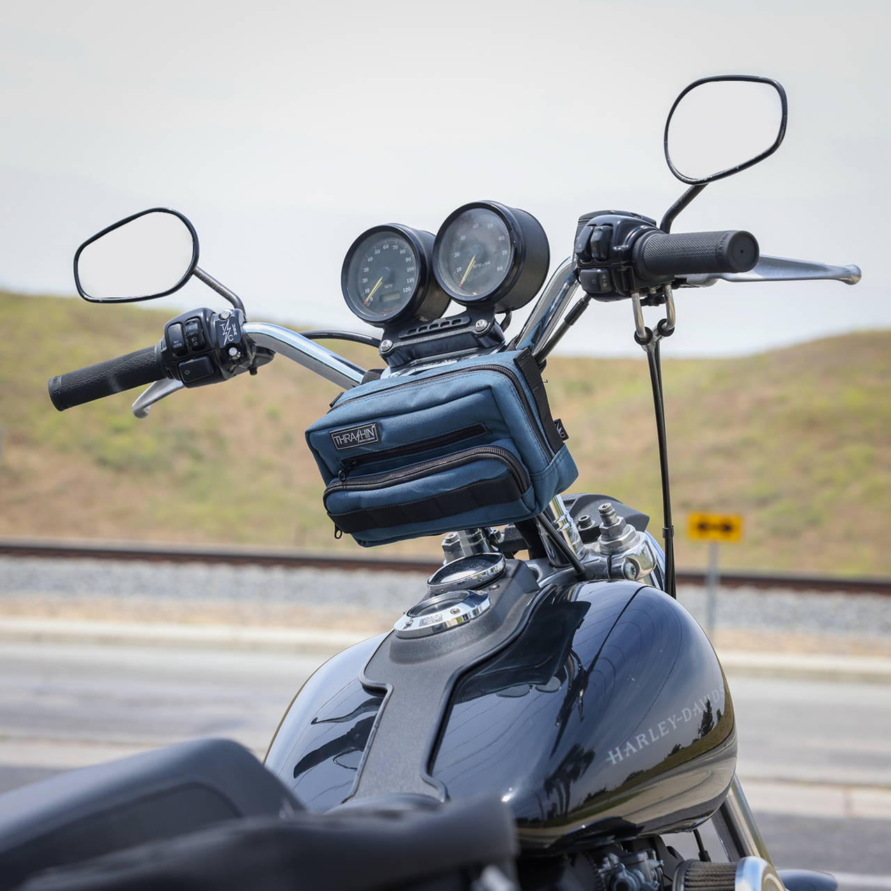 Thrashin #THB-0023 - Handlebar Bag - Blue