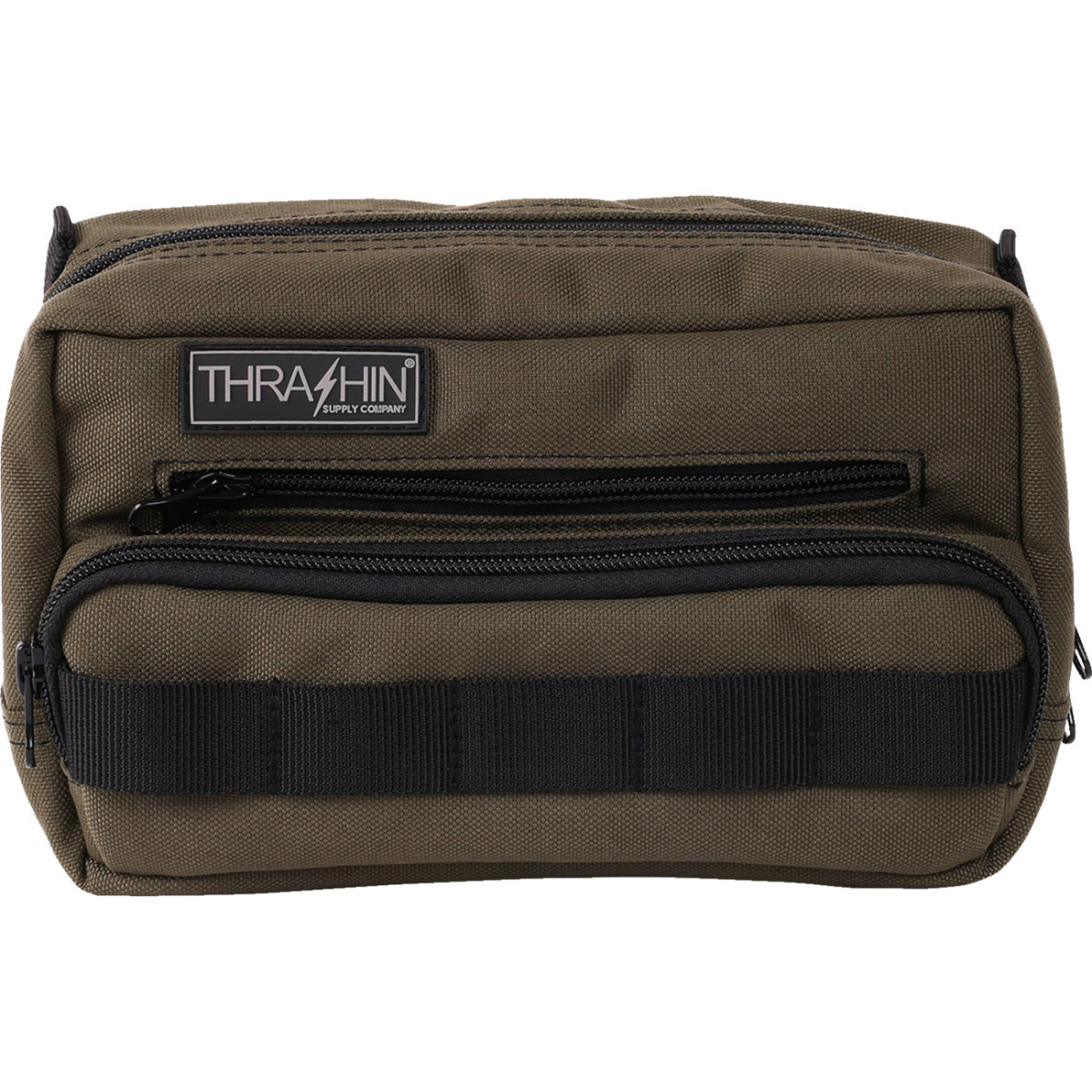 Thrashin Supply CO. #THB-0010 - Handlebar Bag Plus - Green
