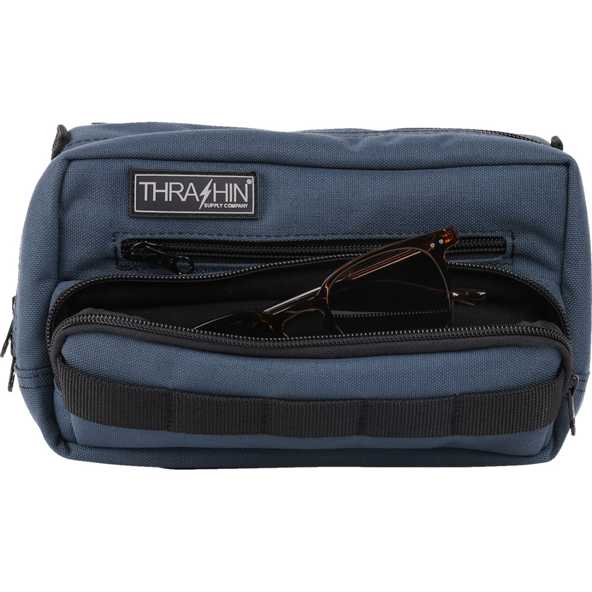 Thrashin Supply CO. #THB-0026 - Handlebar Bag Plus - Blue