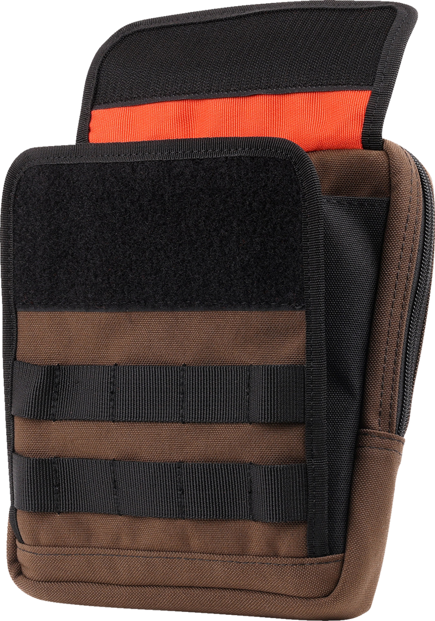 Thrashin #THB-0032 - Handlebar Bag Slim - Brown