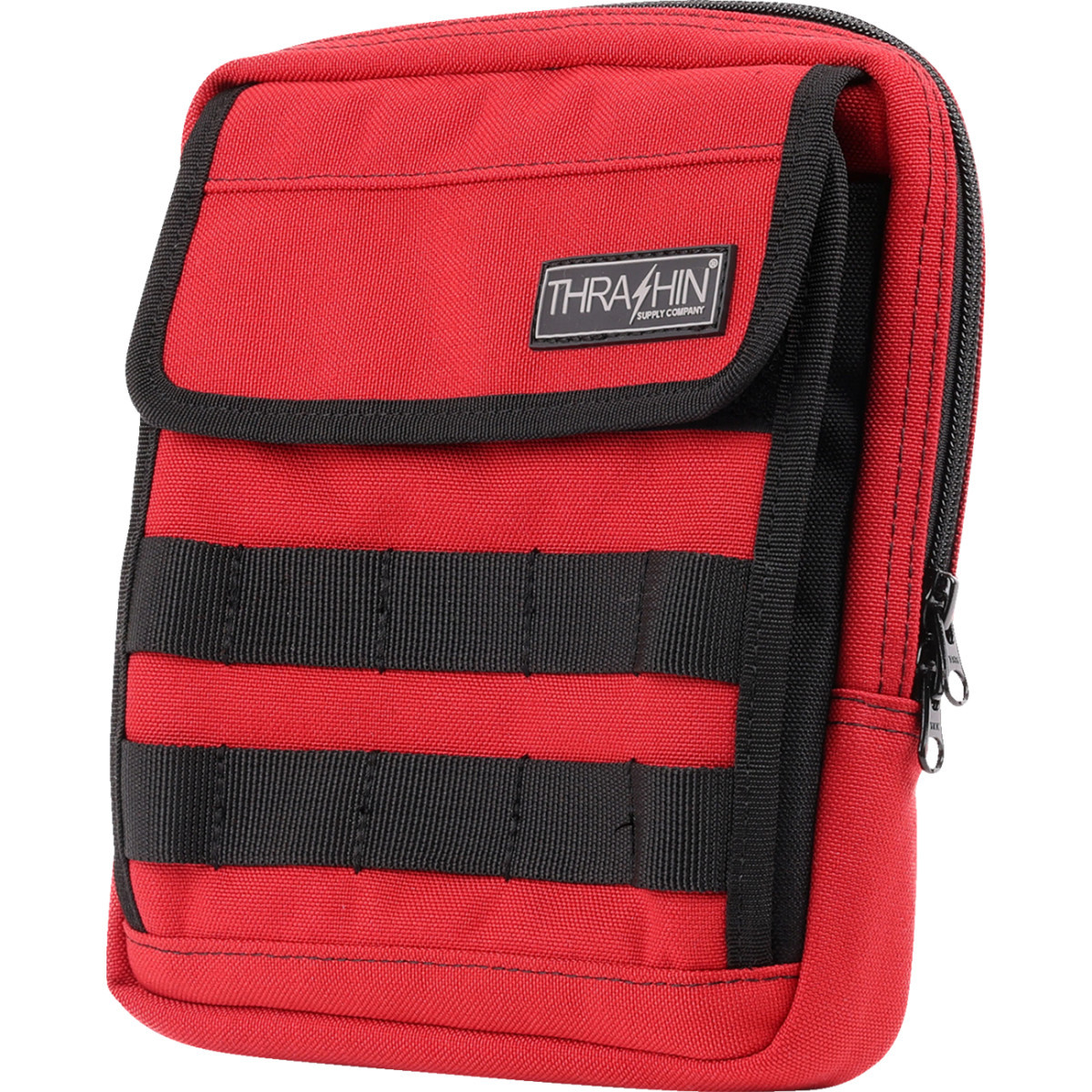 Thrashin Supply CO. #THB-0034 - Handlebar Bag Slim - Red