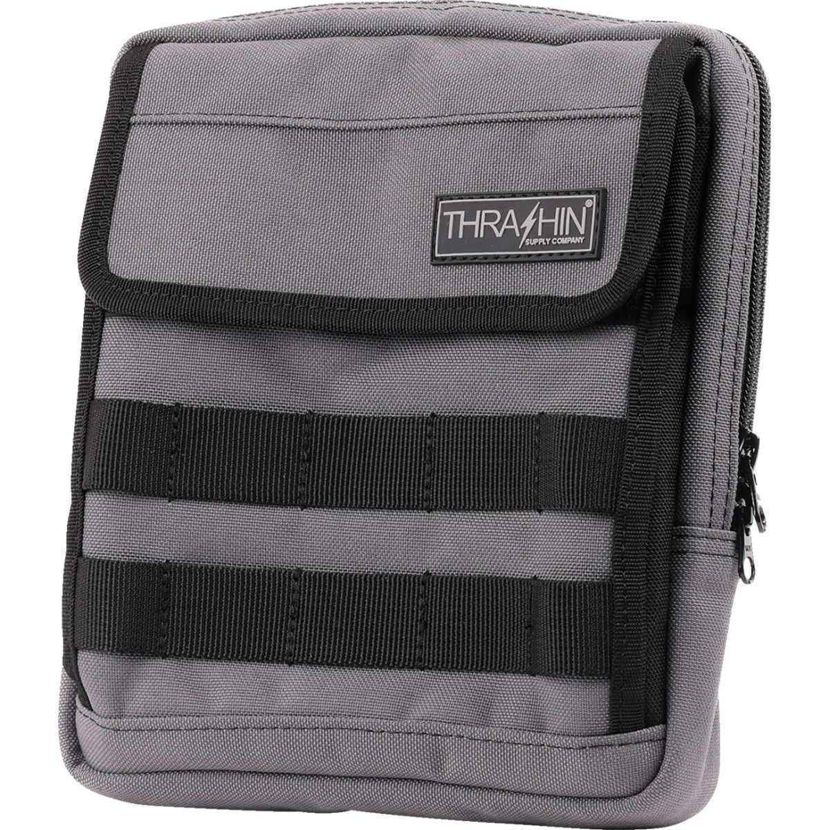Thrashin Supply CO. #THB-0030 - Handlebar Bag Slim - Gray