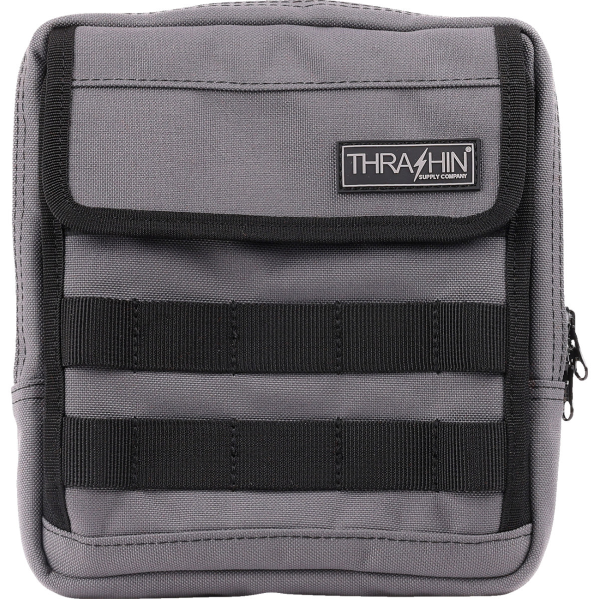 Thrashin Supply CO. #THB-0030 - Handlebar Bag Slim - Gray