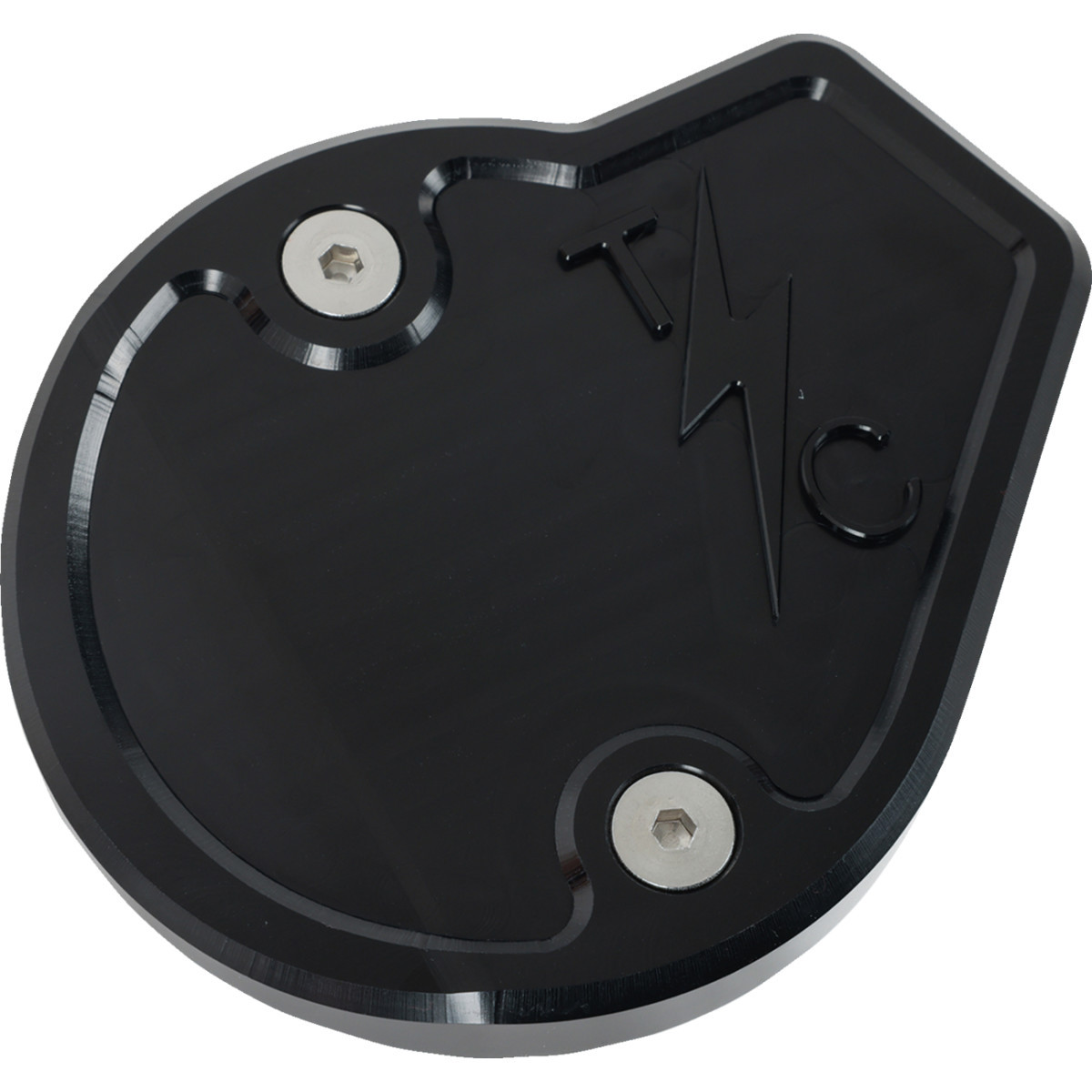 Thrashin Supply CO. #TSC-3028-1 - Cam Cover - Gen 2 - Smooth - Black - M8