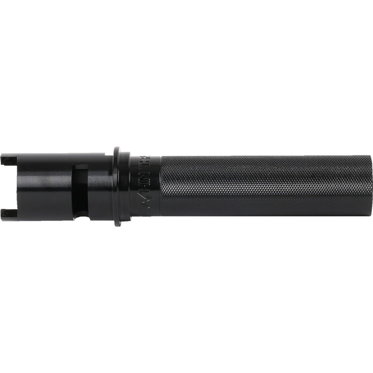 Thrashin Supply CO. #TSC-2806-1 - Throttle Tube - Knurled - 1" - Gen 2 TBW - Black