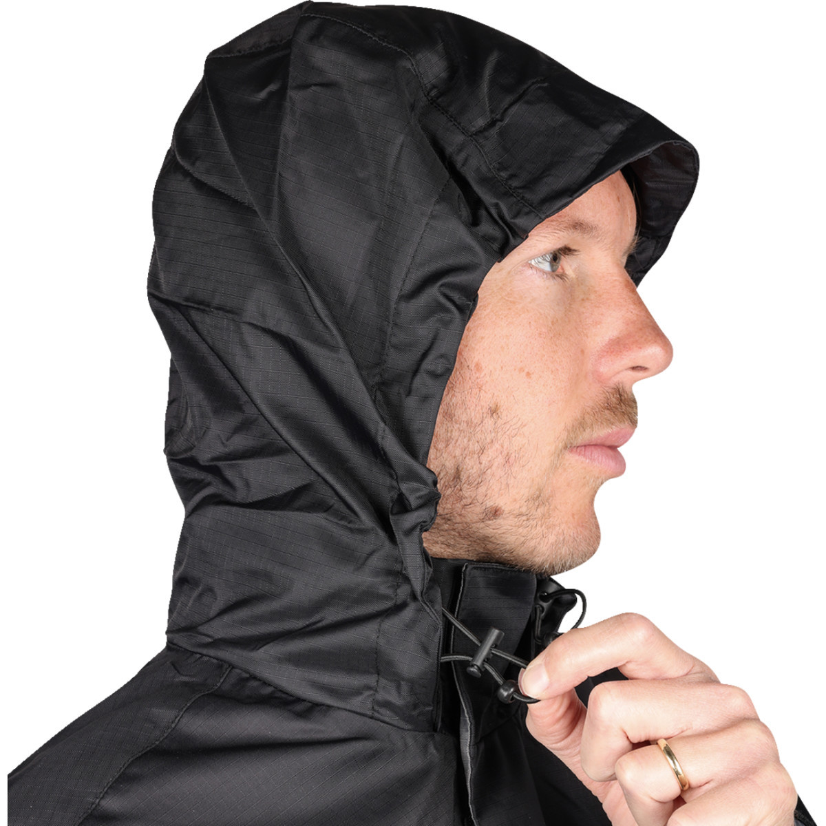 Thrashin Supply CO. #TMJ-15-12 - Mission WP Rain Jacket - Black - 2XL