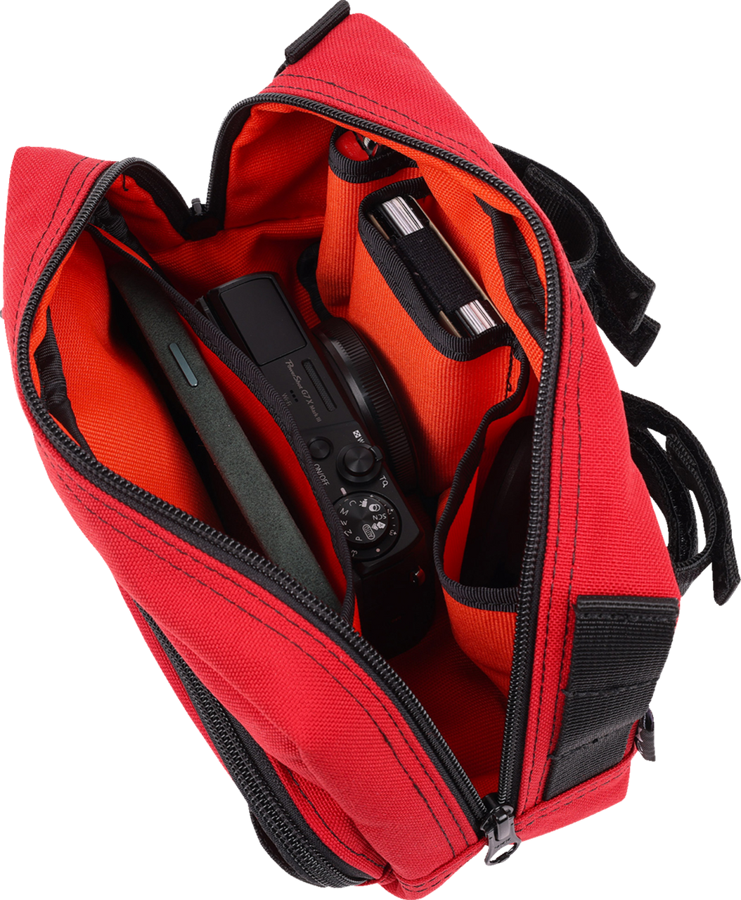 Thrashin #THB-0017 - Handlebar Bag Plus - Red