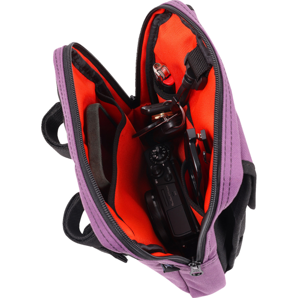 Thrashin Supply CO. #THB-0033 - Handlebar Bag Slim - Purple