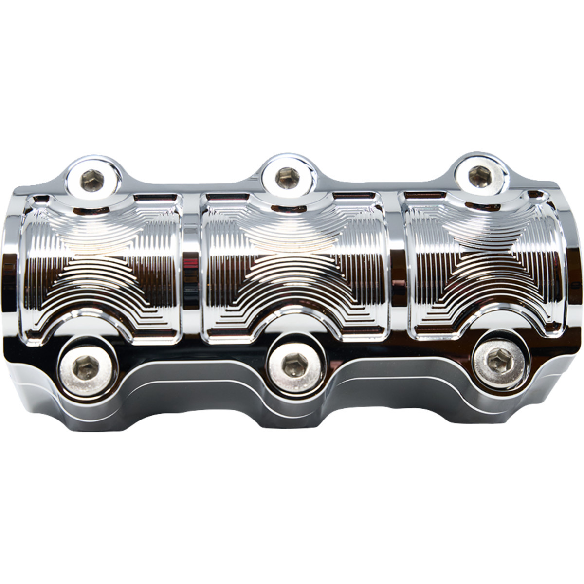 Kodlin USA #K55119 - Big Block Risers - Includes Clamp - Chrome