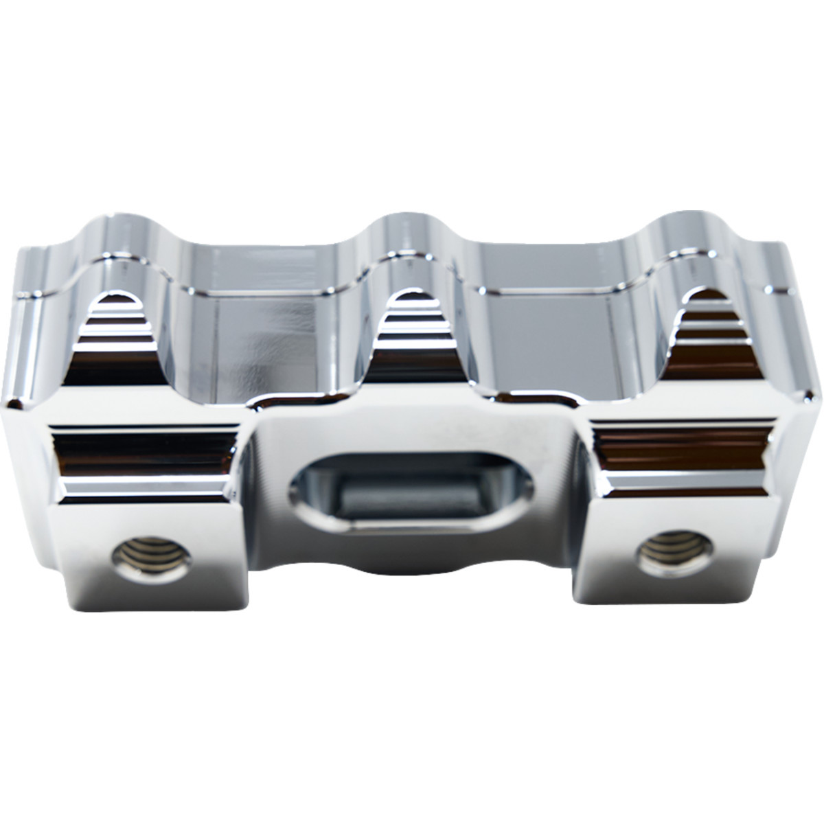 Kodlin USA #K55119 - Big Block Risers - Includes Clamp - Chrome